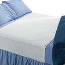 Soft Large Absorbent Waterproof Bed Pad with Tuckable Sides (36 x 60 Inch) - Washable 300x for XL Tuck in Underpad Incontinence Protection for Adult, Child, or Pet