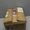 Seealle Modern Ceramic Table Lamps for Night Stands - Bedside Lamps Set of 2 for Nightstand, 19.4" White Bedroom Lamp for Living Room Cute Desk End Table Office Guest Room Dresser Rocker Swtich