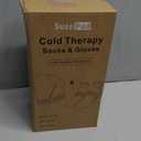 SuzziPad Cold Therapy Socks & Hand Ice Pack, Cooling Gloves for Chemotherapy, Chemo Care Package for Women and Men, S/M