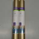 2 Packs Cricut Everyday Iron On - 12 x 2ft - HTV Vinyl for T-Shirts - StrongBond Guarantee, Outlast 50+ Washes, Use with Cricut Explore Air 2/Maker, Gold