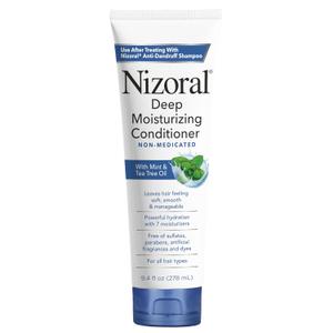 Nizoral Deep Moisturizing Conditioner, 9.4 oz, Anti-Dandruff Conditioner with Mint & Tea Tree Oil, Sulfate and Paraben Free, No Artificial Fragrance, For All Hair Types