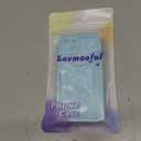 Lovmooful for iPhone 13 Case Cute Butterfly Design-Light Blue
