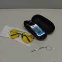 mxnx Aviator Sunglasses for Men Polarized Women UV Protection Lightweight Driving Fishing Sports Unisex glasses MX208 (Grey Frame Yellow Lens)