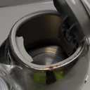 SMEG 50's Retro Style Electric Water Kettle with Automatic Shutoff, Removable Base, and Water Indicator, KLF03SSUS, Polished Stainless Steel (Chrome)