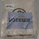 iMaylex Soft Brushed Microfiber Fabric Zipper Pillow Case, Cozy and Lightweight, Easy Care, Khaki, Body, 20" x 48"