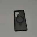 TORRAS Upgraded Magnetic & Stand for Samsung Galaxy S25 Ultra Case, [Fit for Magsafe] [12FT Mil-Grade Drop Protection] Shockproof Translucent Slim for Samsung Galaxy S25 Ultra Case, Black