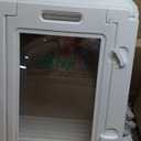 FXW AuraSpace Acrylic Indoor Dog Playpen for Puppies and Small Dogs, 24 Inch, 8 Panels, White