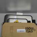 SNOWCLAD Stainless Steel Cutting Board,Double Sided Steel Cutting Board Set for kitchen,Stainless Steel/Wheat straw pp Large for meat,Dishwasher Safe [16 * 11+12 * 8.3 Inch]