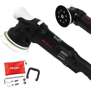 Maxshine M15 Pro Dual Action Polisher 15mm Long Throw, 1000W Power, 5 Backing Plate, Variable Speed 2,5005,000 OPM, Low Vibration Ergonomic Professional Car & Marine Paint Correction Buffer