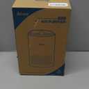 AROEVE Air Purifiers for Bedroom Home, Air Purifier For Smoke Pollen Dander Hair Smell Air Cleaner with Sleep Mode Speed Control For Bedroom Office, MK01- White