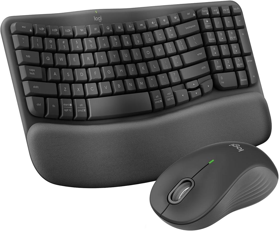 Logitech 920012059 MK670 Wireless Wave Keys Comb