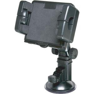 Bracketron Pro-Mount XL Windshield Mount for cars or trucks works with large GPS devices and tablets Garmin Nuvi TomTom Via Go Magellan DashCam Navigator Smartphones BT1-514-1 , Black