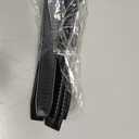 6Pcs Snowboard Ankle Ladder Strap Binding-7.9 x 0.8 Inch Snowboard Binding Ladder Straps-Snowboard Ladder Strap Binding Replacement (Black)