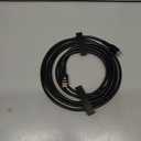 Highwings Long HDMI Cable 15 FT, 4K 8K 10K HDMI 2.1 Cord Ultra High Speed [in-Wall CL3 Rated, 8K@60Hz 4K@120Hz Video 48Gbps], Fit, Durable, Flexible, eARC, HDCP, Compatible for Ethernet SoundBar (Black)