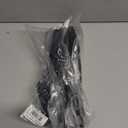 SPARTA Detail Brush Grout Brush, Crevice Brush with Hanging Hole for Bathroom, Kitchens, Countertop, Plastic, 9 Inches, Black, Pack of 4