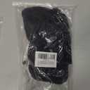 Moss Rose Women's Sheer Poncho Top Lightweight Knit Crochet Cover Up (Black)