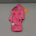 Lelepet Dog Diapers Female Washable, Reusable Puppy Doggie Pet Panties for Dogs in Heat, Adjustable Dog Diapers with Suspenders for Dogs in Heat, Period, Incontinence, Pink Small