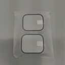 JULK [2 Pack] Waterproof Case for Apple Watch 11 (2025) 42mm with Tempered Glass Screen Protector, Slim Guard Bumper with HD Glass, Hard PC Protective Cover for iWatch Series 11/10 42mm, Transparent