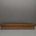 CHICOLOGY Bamboo Roman Shades - Customer Favorite Light Filtering Blinds for Windows, Premium Quality, Ideal for Home, Squirrel Brown, 36"W X 64"H