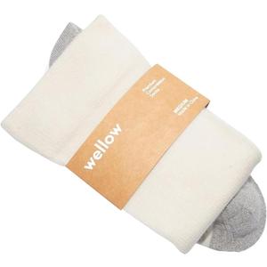 Wellow Wide Calf Compression Socks, Knee High Support, Unisex, 18-25 mmHg, Made with Viscose from Bamboo, Solid