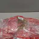 MEETSKY Red Backdrop Curtains for Party Christmas Day Wedding Ceremony Red Curtains Fabric Photography Backdrop Drapes for Birthday Party Baby Shower,5ft x 10ft,2 Panels