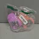 Munchkin Any Angle Sippy Cups for Toddlers, Spill Proof Weighted Straw Cup with Transition Handles for Babies 6 Months and Up, 7 Ounce, 2 Pack, Pink/Purple