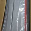 Nalwort Dock Bumpers 16 Feet and 24 Feet, Full Protection Dock Fender for Straight Edge and Side, Boat Dock Bumpers for Edging, Includes Mounting Screws, Black Gray Blue Brown Green Orange Yellow