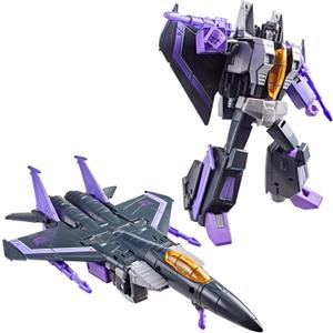 Transformers Studio Series The The Movie Skywarp Voyager Class 6.5-Inch Converting Action Figure, Robot Toys for Ages 8+