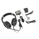 Water Leakage Detection, Underground Water Leak Detector, High Strength Sound Intensifier Water Pipe Leakage Monitor, Suitable for Site Construction, Car Maintenance (US Plug 110V)