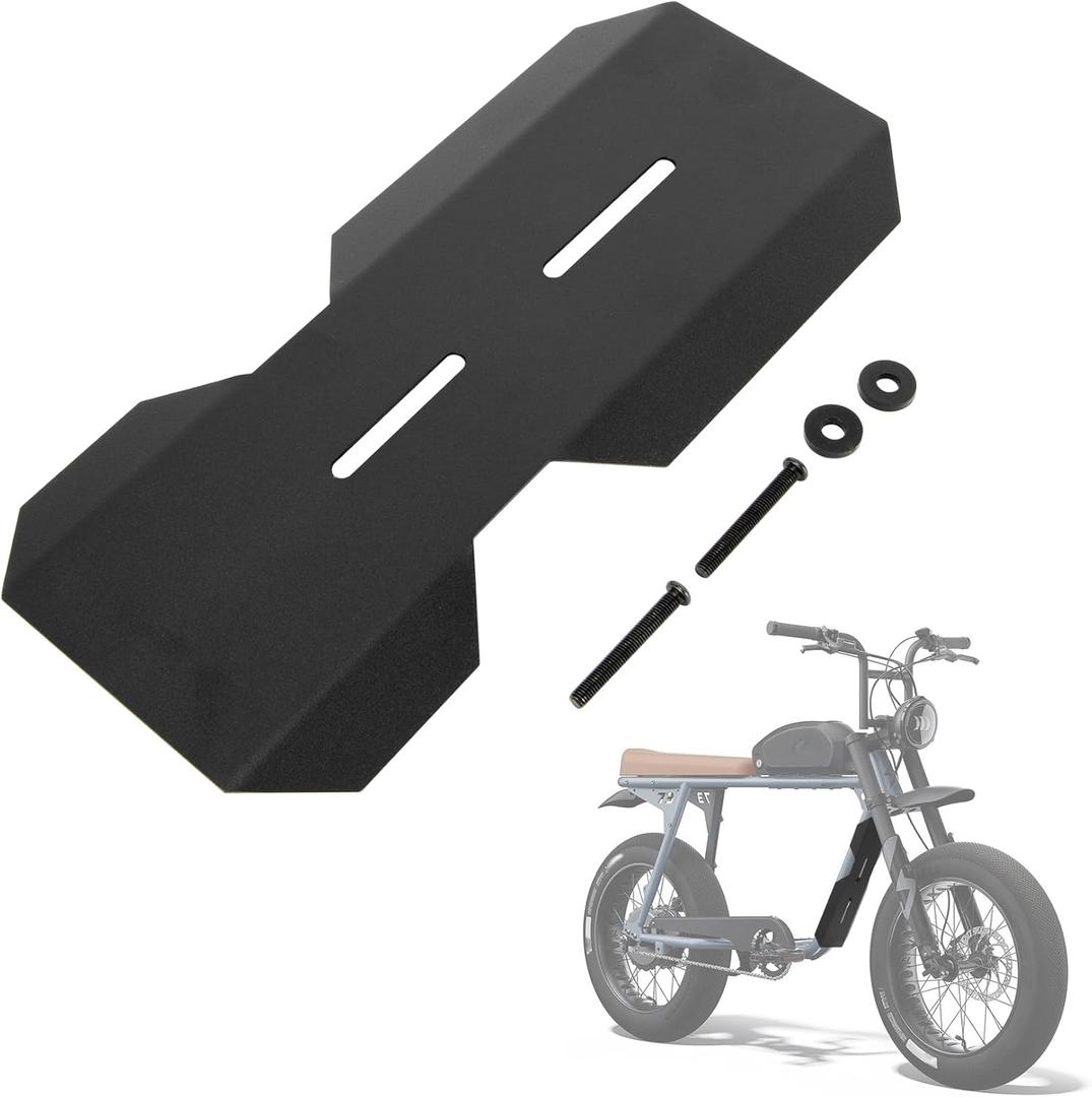 Middle Mudguard for Super 73, PSLER Motorcycle Middle Mud Guard for Ebike Ridstar Q20 for Super 73 RX/S1/S2