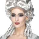 Smiffys Women's Deluxe Gothic Alice Wig (White)