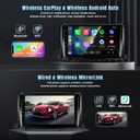 Naifay Car Radio Stereo for Toyota Sienna 2011-2014 with Wireless CarPlay Android Auto, 2+32G 9inch IPS Touch Screen for Sienna Stereo with Bluetooth/FM Receivers/GPS/WiFi/SWC/Split Screen/Mirrorlink