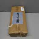 Lovdeco Carrara 1" X 12" Marble Quarter Round Tile Liner, Edge Trim Molding for Shower and Backsplash, Bullnose Tile Trim Polished, 6 Pcs/Box