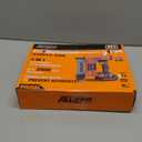 Alloyman 2 in 1 Cordless Brad Nailer/Electric Stapler with 2.0Ah Battery and Charger,1000pcs Nails and 500pcs Staples Included for Home Improvement & Woodworking