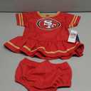 NFL Baby Girls Team Jersey and Diaper Cover Dress, Team Color, 18 Months US