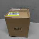 WILON Farmhouse Pendant Lights for Kitchen Island,5.9'' Spiral Cage Pendant Lights,Adjustable Black Industrial Pendant Light Fixtures Retro Lighting for Kitchen Island, Living Room, Bedroom (1-Light)