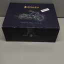 Kollea Birthday Gifts for Men Dad, Motorcycle Whiskey Decanter Set with 2 Glasses, Liquor Dispenser for Home Bar, Unique Gift for Him, Father, Boyfriend, Anniversary, Biker & Motor Lover, Christmas (Clear)