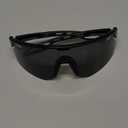 Lamicall 24g Polarized Sports Sunglasses for Men Women - UV400 Protection Sun Glasses for Baseball Running Cycling Driving (Black Frame-gray Lens)