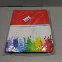 1080 Pocket Trading Card Binder Card Binder 9 Pocket with 60 Removable Sleeves Toploader Binder 3-Ring Zip Card Collection Binder Album for Sports Baseball Card and TCG MTG Cards of Gifts (Colorful)