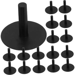 Totority Model Rack for Car 20pcs Black Plastic Duck Holders Multifunctional Support Stand for Decor Display