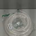 1/2" ID x 3/4" OD - 10 Ft High Pressure Braided Clear PVC Vinyl Tubing Flexible Vinyl Tube, Heavy Duty Reinforced Hose Tubing, BPA Free and Non Toxic