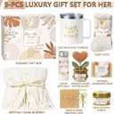 Self Care Gifts Get Well Soon Gift Baskets for Women, Mothers Day Birthday Gifts for Women Care Package, Unique Sympathy Gift Basket Spa Thinking of You Gift Set for Mom Her Wife Best Friend Sister