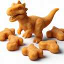 Palksky Dinosaur Molds Silicone, 4 Pcs Dinosaur Chicken Nuggets Molds, Dino Molds for Popsicle, Chocolate Candy Making