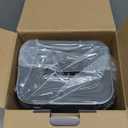 Aerbyon Dehumidifiers for Home 95 OZ Water Tank(1000 sq. ft) Dehumidifier for Bathroom with Auto Shut Off, 7 Colors Light, Quiet Sleep Mode Dehumidifier for Bedroom, Basement, RV, Closet, Metallic Gray