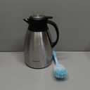 TOMAKEIT Thermal Coffee Carafe, 2L/ 68 Oz Stainless Steel Vacuum Insulated Thermoses, Double-Wall Design, 24-Hour Hot & Cold, Leak-Proof, Portable for Travel, Camping, Office