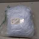 Homiest 4pcs Satin Sheets Set Luxury Silky Satin Bedding Set with Deep Pocket, 1 Fitted Sheet + 1 Flat Sheet + 2 Pillowcases (Queen Size, Baby Blue)