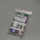 Bike Pegs 2Pcs Aluminum Alloy Anti-Skid Lead Foot Bicycle Pegs 3/8 inch Axles (Rainbow)