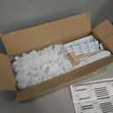 VTRIN 10 Tiers Shoe Rack Tall Large Capacity 50 Pairs Wide Shoe Organizer Sturdy Shoe Shelf for Entryway with Two Hooks Metal Shoe Storage for Closet, Bedroom, White, XJ-113