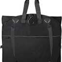 66" Versatile Travelling bags Wedding Dress Travel Garment Bag Tri-Fold Gown Length w/Hanging Hook Extra Pocket (66 inch Black)