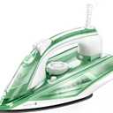 Martisan Steam Iron, 1600W, 15s Fast Heat-up, Dual Layer Soleplates for Heat Reserve, Precise Adjustable Temp, Non-stick Ceramic Panel, Anto-off, Anti-drip, Anti-calc, Green